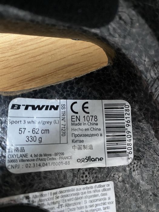 Casca ciclism BTWIN - reglabila, pt adulti