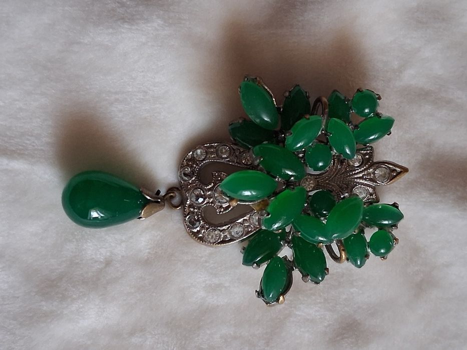 Брошь  Чешская винтажная