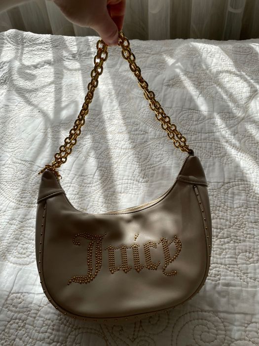 Кожена чанта Juicy Couture