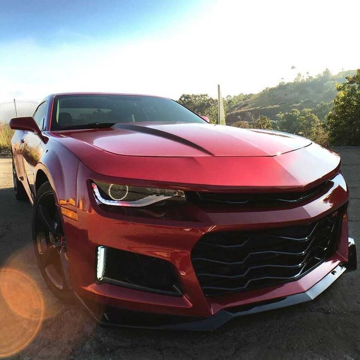 Предна броня ZL1 стил за Chevrolet Camaro 10-15 с визията след 2016-