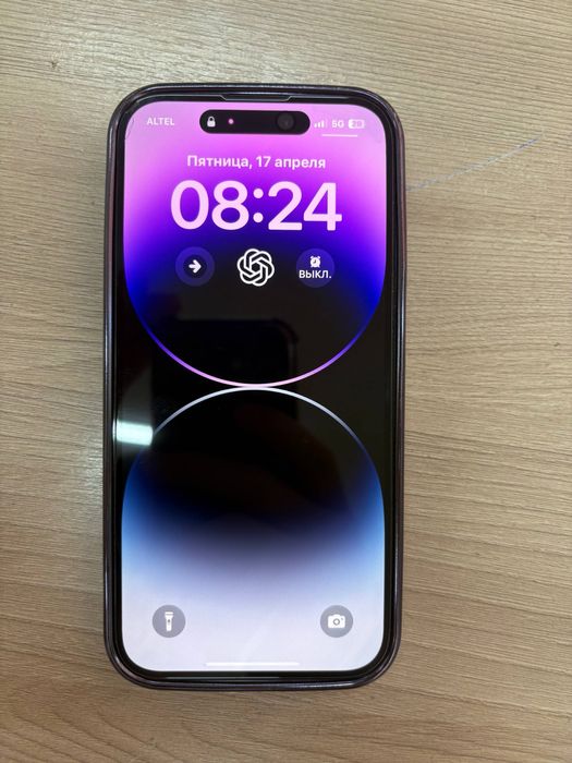 Iphone 14 pro. 256 гб, 77% АКБ Deep Purple