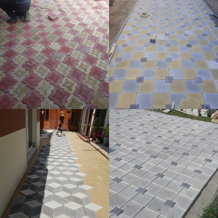 Producem pavaje pavele - model Floare Combi