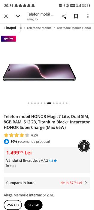 Honor megic 7 lite