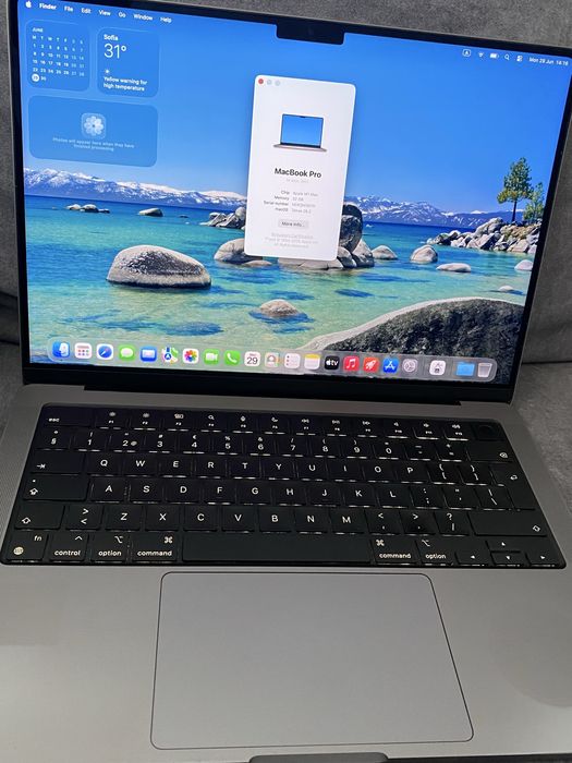 Macbook Pro 14” M1 Max 32GB 2TB