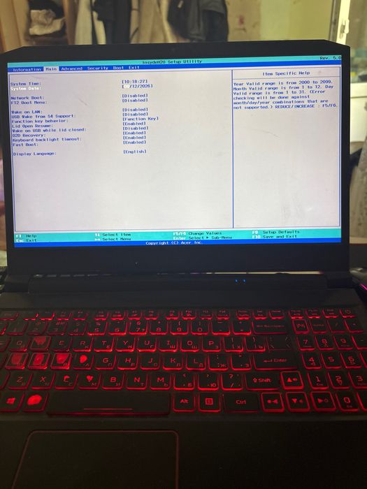 Acer nitro 5 2021