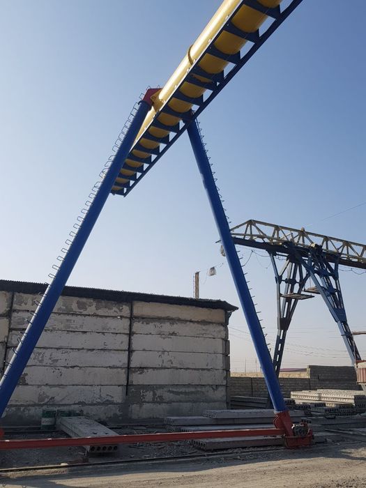 Трубный Козловой кран