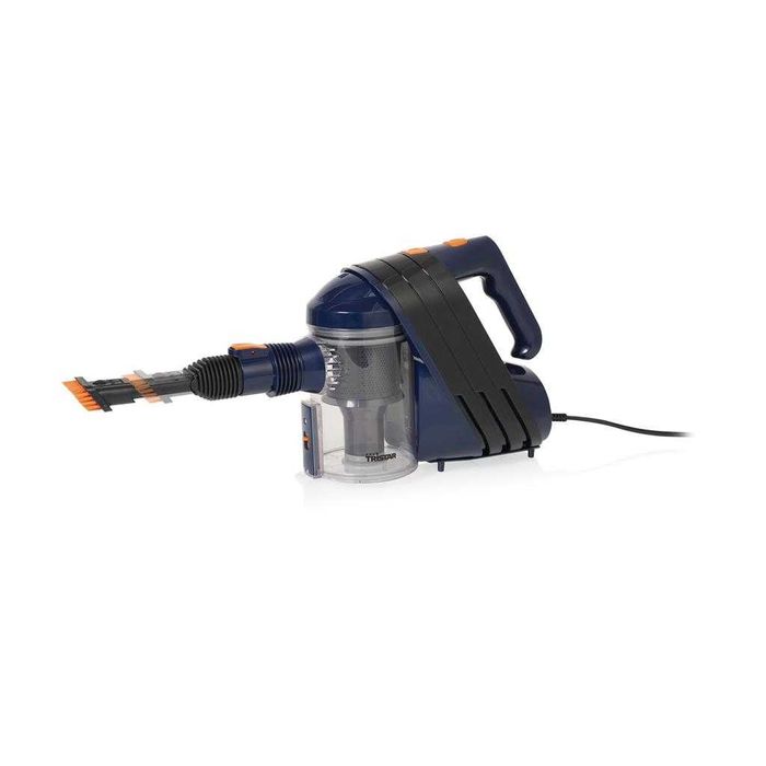 Aspirator cu baton Tristar cu fir, functie 2 in 1, principiu multiciclon, tija telescopica, atasament perie, fara sac, SZ-2318