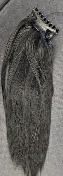 Черна опашка 45см. Естествена.