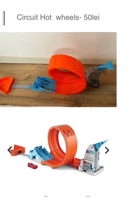 Lansator masinute Hot wheels