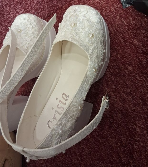 Panfori eleganti mireasa masura 37/38