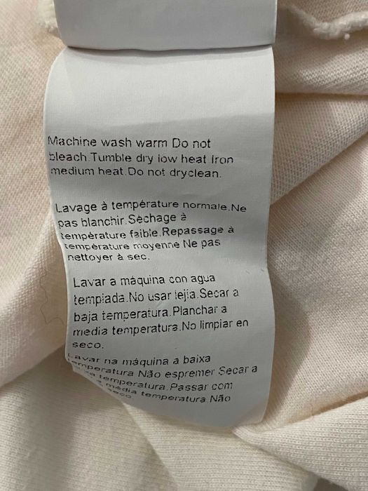 Tricou Hugo Boss alb ivory S barbati