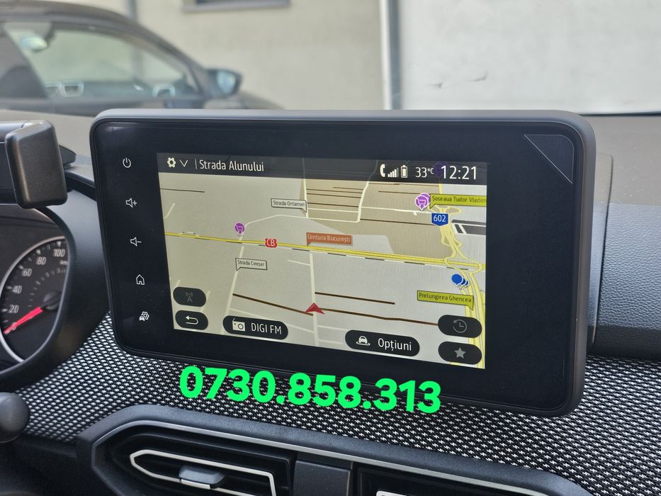 USB navigație DACIA  hărți MediaNav USB .C plafoniera Logan 3
