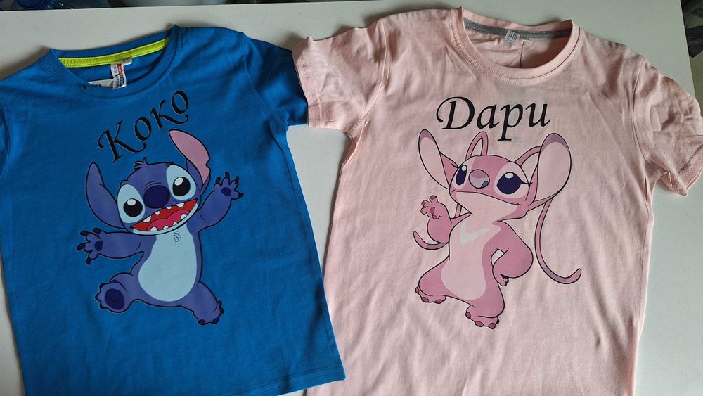 Детски тениски с имена и герои