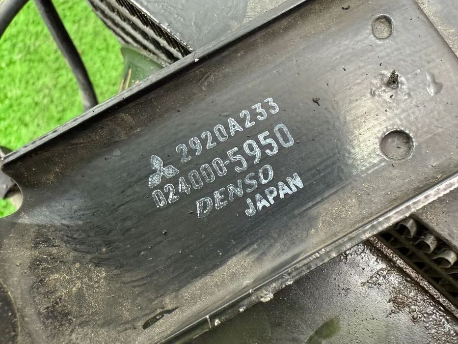 ELECTROVENTILATOR RADIATOR MITSUBISHI OUTLANDER DIESEL AUTO 2011 COD OEM 065000-4210 024000-5950 2005-2012