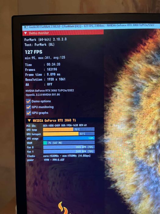 Геймърски Компютър Ryzen 9 3900x | Rtx 3060ti | 512gb ssd | 16GB RAM |