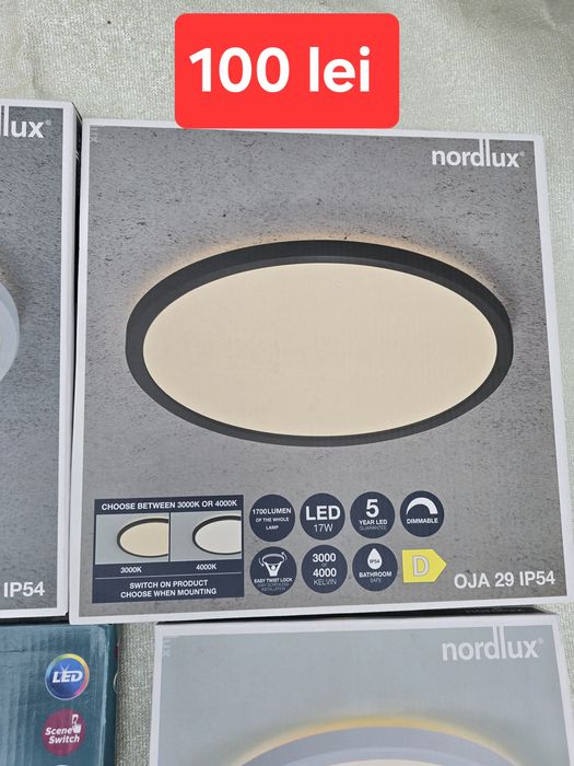 Plafoniera Nordlux și philips ORIGINAL Suedia, sigilate