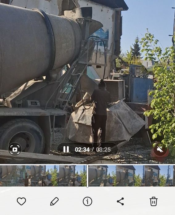 Продам  строящийся дом в г.Талгар