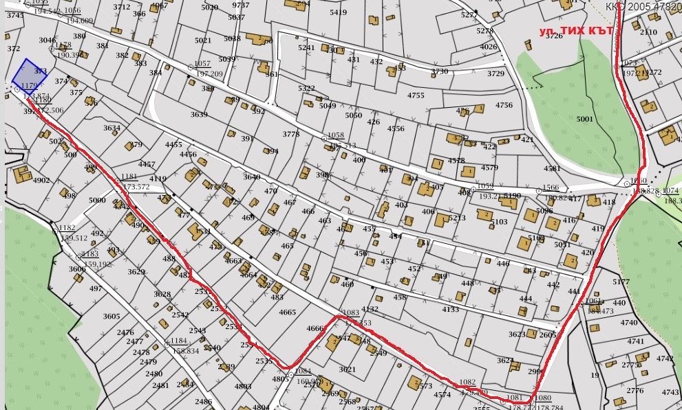 Продава се Парцел в Варна, м-т Боровец - юг - 488 кв.м за 62 €/кв.м - Снимка #1