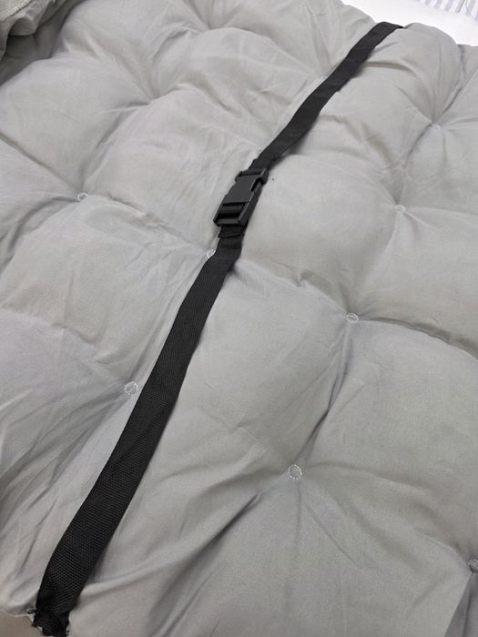 XL Сгъваема постелка за къмпинг легло REDCAMP, 190x70 см, Сива