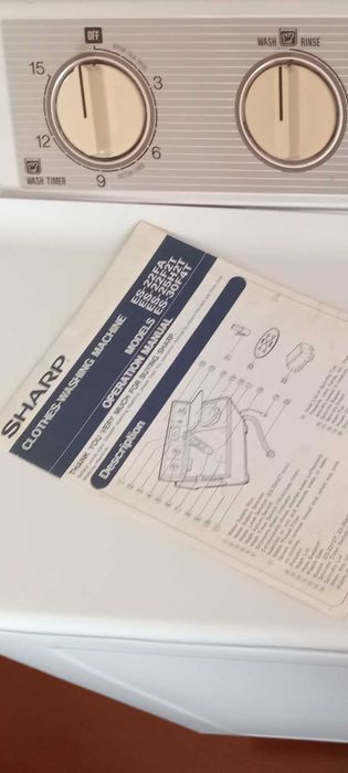 Sharp стиральная машина в отличном состоянии, производство Япония