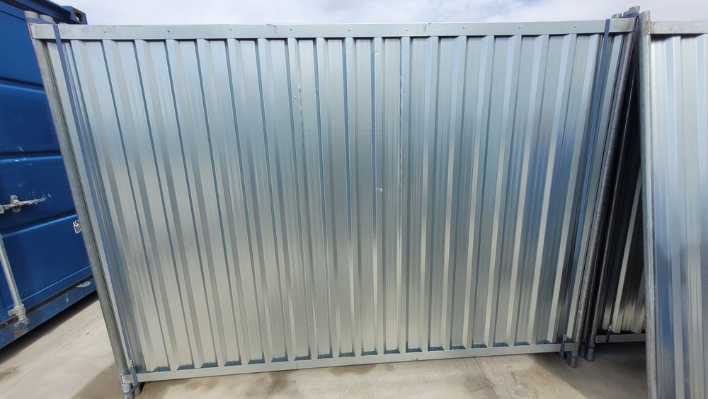 Мобилна плътна строителна ограда. НОВА!