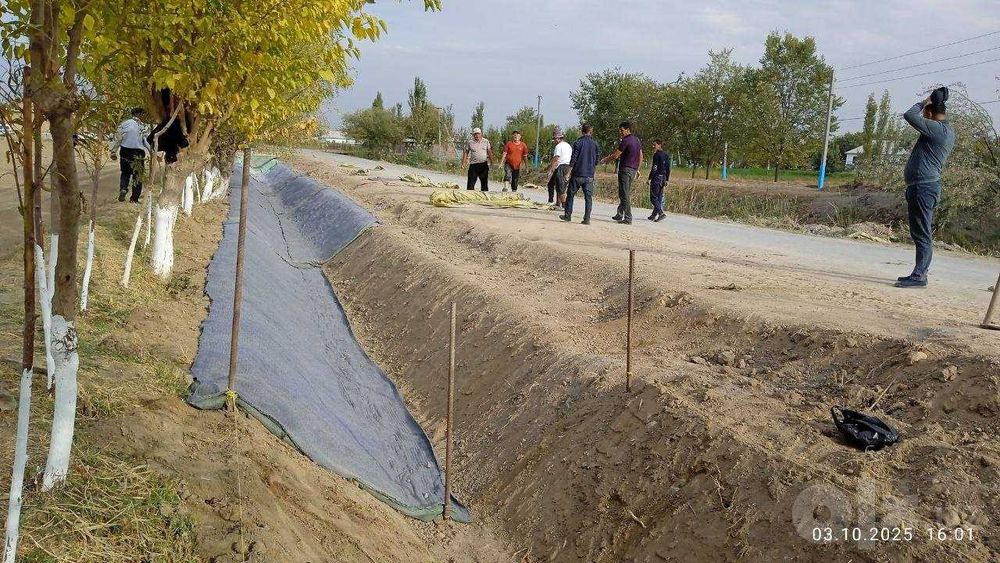 Бетон ковёр для арыков и бассейнов