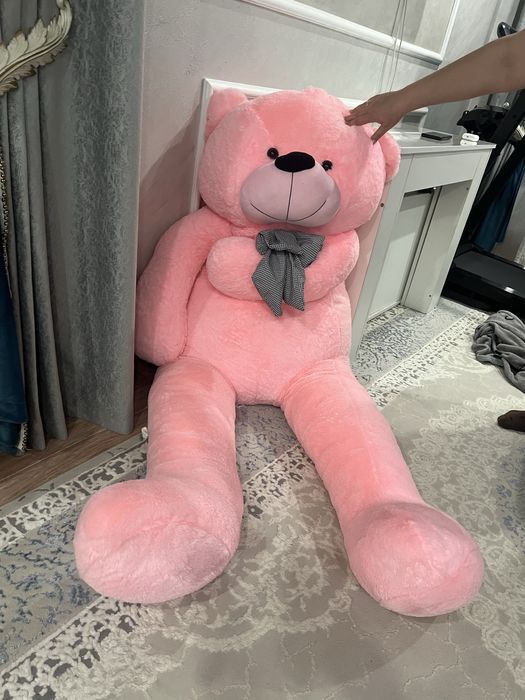 2 м плюшевый медведь