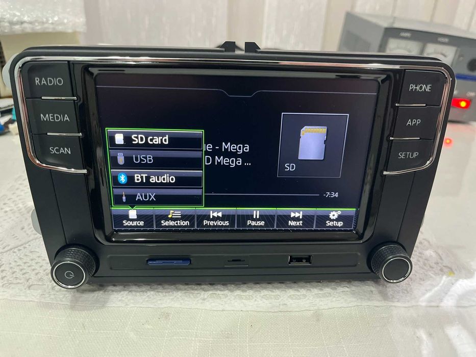 Multimedia RCD 440 PRO skoda,model MIB2,RNS 510