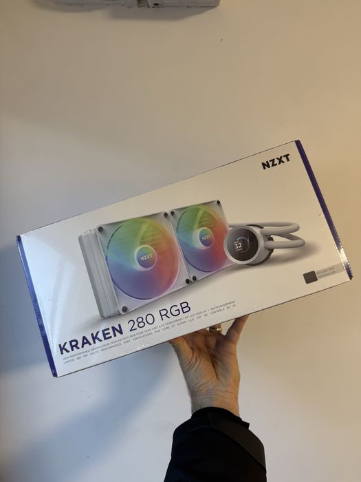 Cooler procesor NZXT Kraken 280 RGB Alb , Sigilat