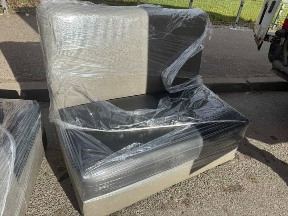 Кожени дивани 3 бр