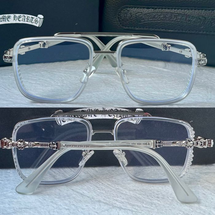 Очила за компютър Диоптрични рамки прозрачни слънчеви  chrome hearts