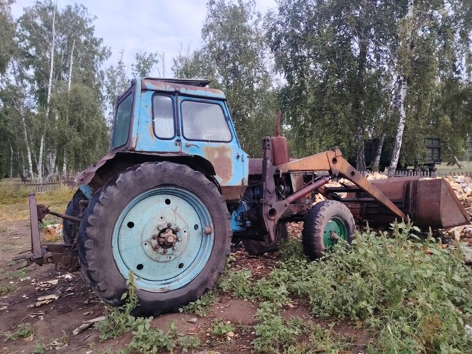 Мтз 80 трактор с куном
