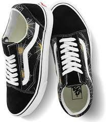Vans old skool printed - spider web