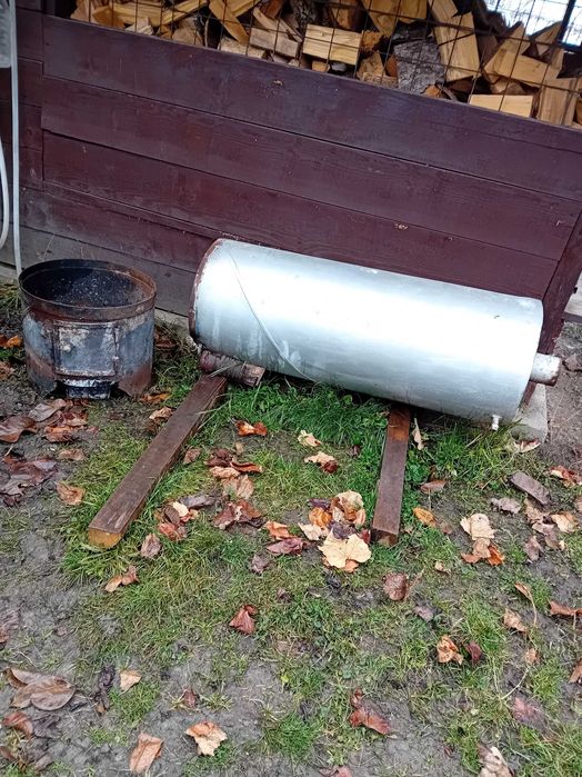 Vand centrala si Vand boiler pe lemne 200l