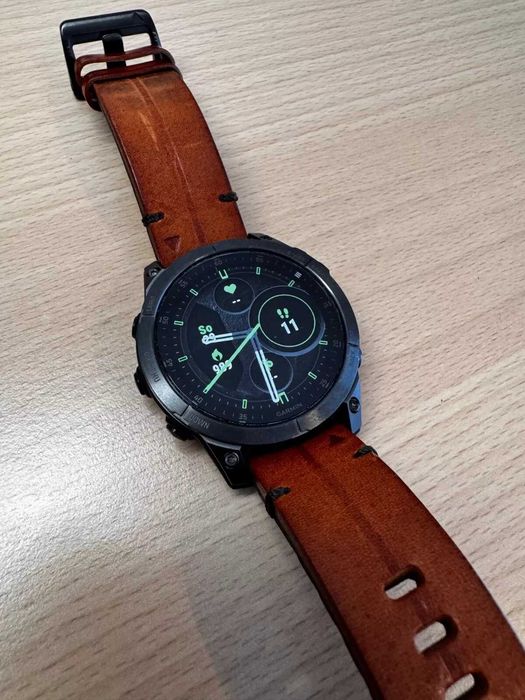 Garmin Epix Gen 2 Sapphire + оригинални титаниева и кожена каишка