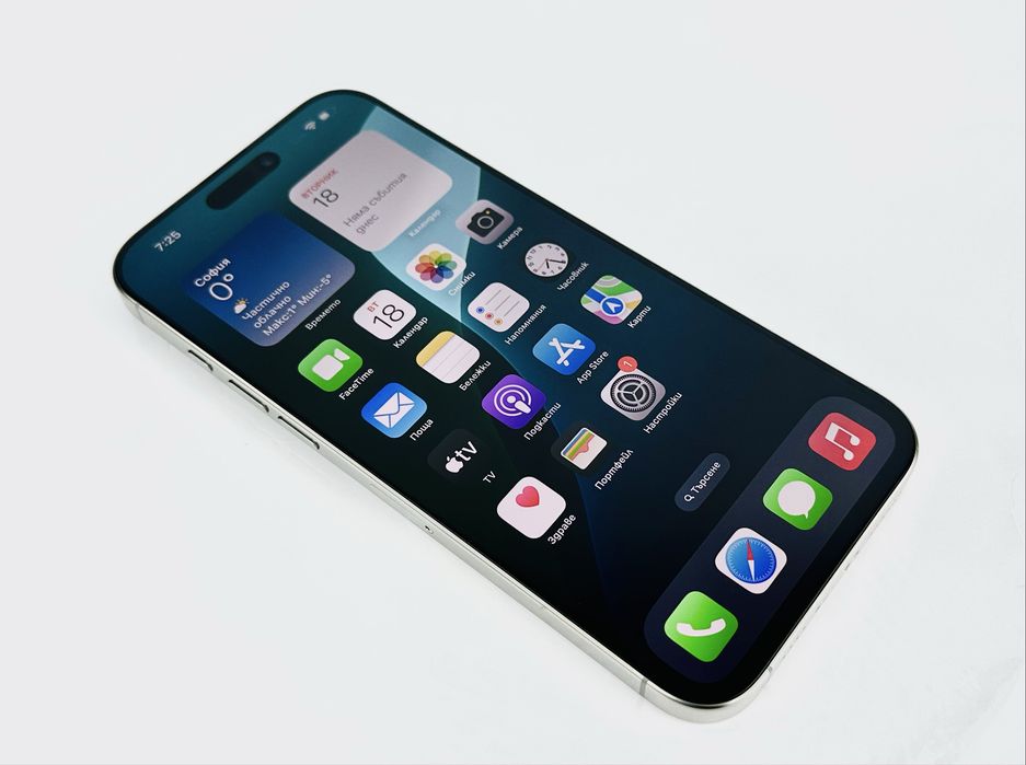 Apple iPhone 16 Pro 128GB Natural Titanium 95% Батерия! Гаранция!