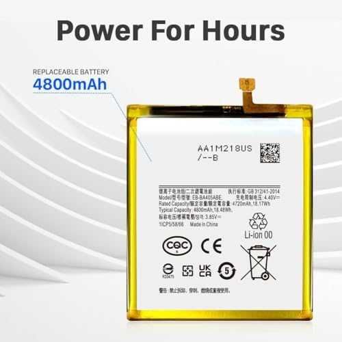 Нова Вътрешна батерия за Galaxy A40 A405F 4800mAh +инструменти телефон