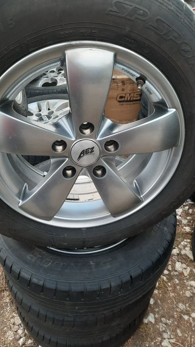 Ляти джанти с гуми 5×112 15цола