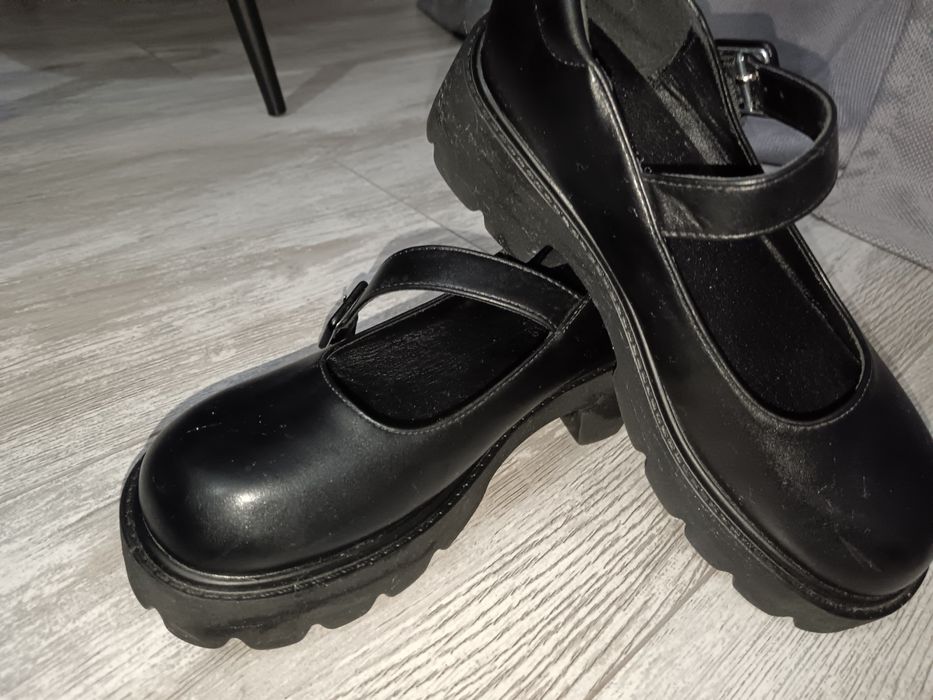 Туфли чёрные школьные
