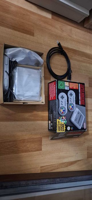 Joc tv consola super nintendo mini snes HDMI 21 jocuri cutie fullbox