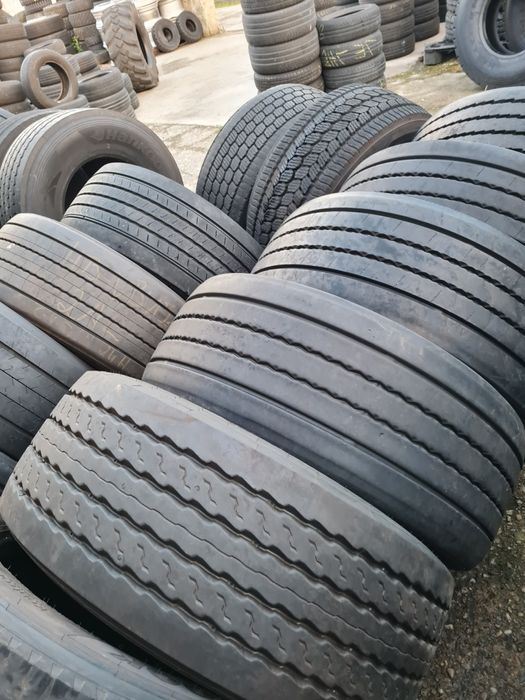 Anvelope 385 55R 22.5  de direcție și de vagon.