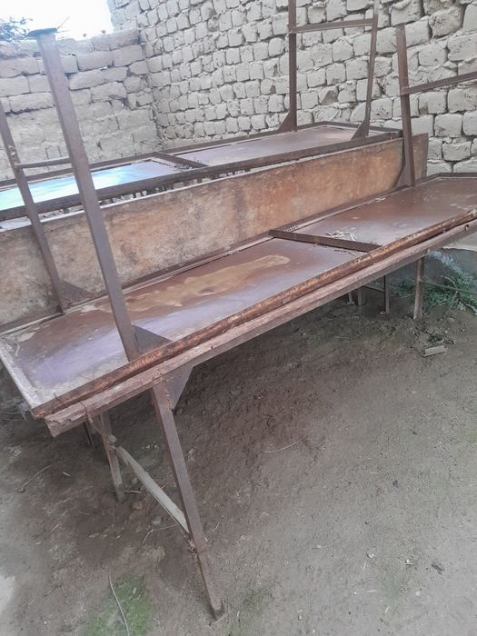 Temir stol stul 14 komplekt.    14 stol 28 stul