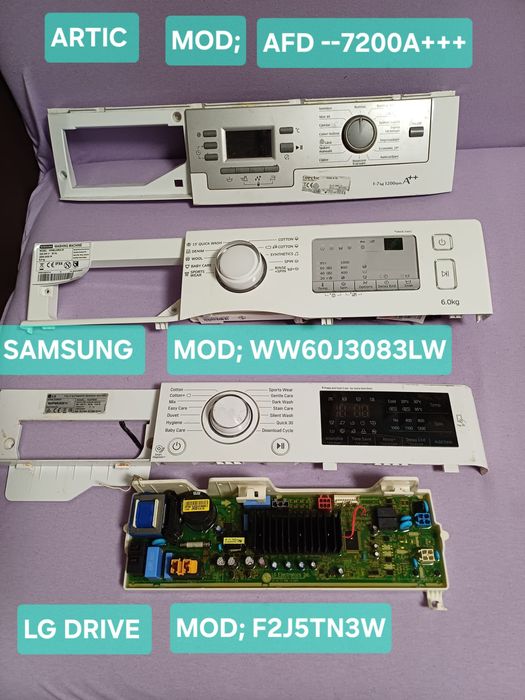 Placa bord calculator diferite mașini de spălat rufe