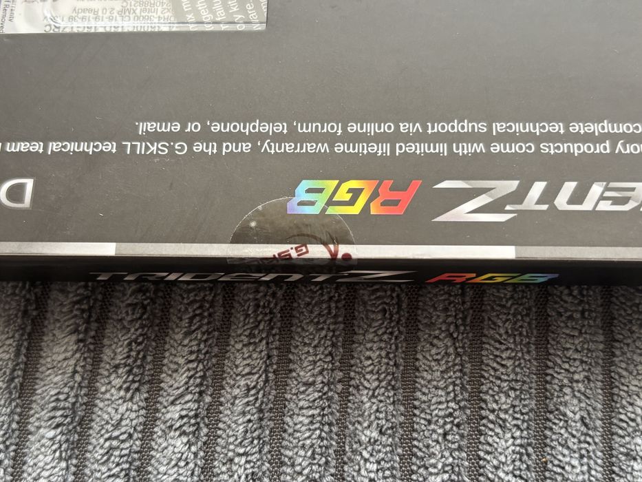 G.Skill TridentZ RGB memorie RAM DDR4 16GB  (2x8GB)