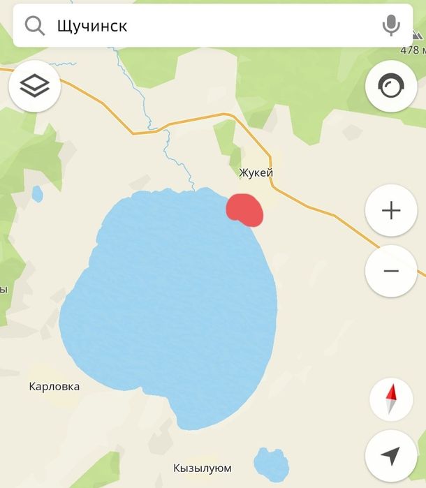 Участок в посёлке Жукей