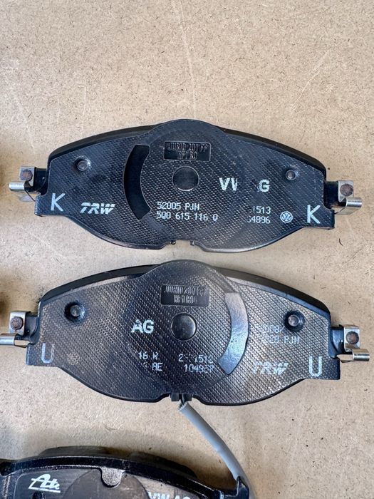 Set plăcuțe frână originale VW Golf 7 1.6 TDI doar 16km rulati