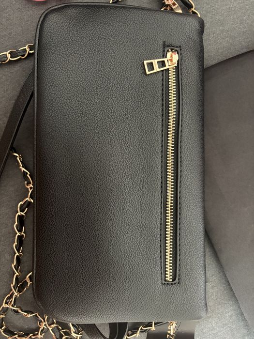 Geanta Zadig&Voltaire neagra cu detalii aurii
