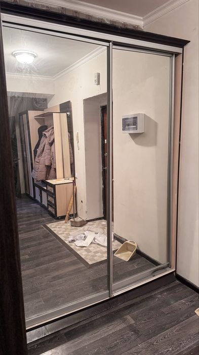 Шкаф купе в разобронном виде