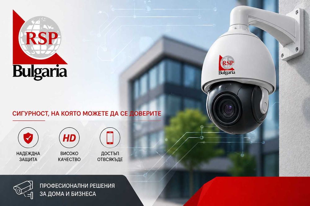 Изграждане на домофонни системи, видеонаблюдение, контрол на достъпа.
