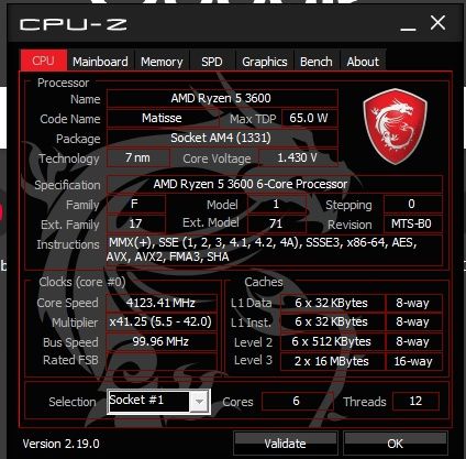 AMD Ryzen 5 3600